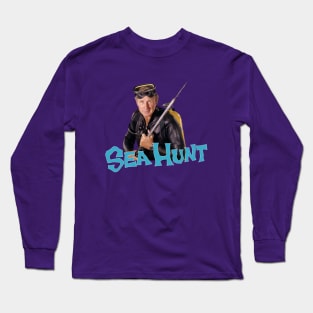 Sea Hunt - Lloyd Bridges - 50s/60s Action Adventure Tv Show Long Sleeve T-Shirt